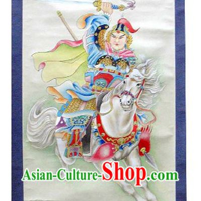Chinese Traditional Painting by Painter Li Xuefeng - Yue Fei