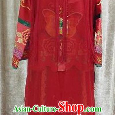 Traditional Chinese Butterfly Wedding Dress for Brides