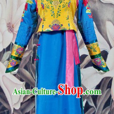 Traditional Chinese Shen Gong Die Ying TV Drama Qing Dynasty Princess Outfit