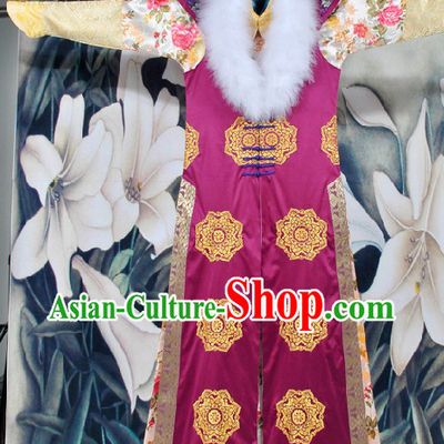Traditional Chinese Qing Dynasty Princess Outfit