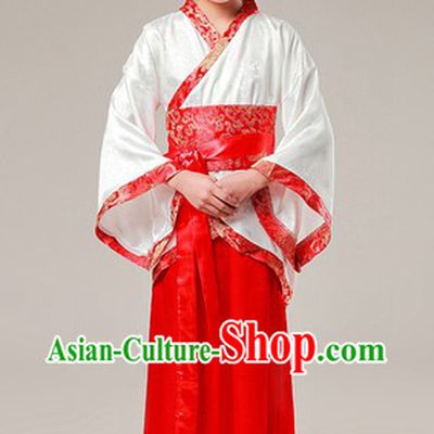 Ancient Chinese School Student Hanfu Clothing for Kids