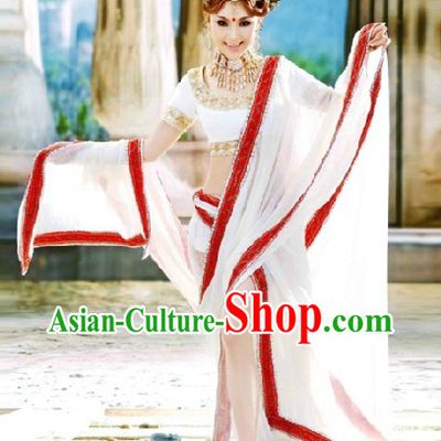 Traditional Indian Dance Costumes and Veil for Women