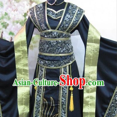 Ancient Chinese SD Black Costumes for Women