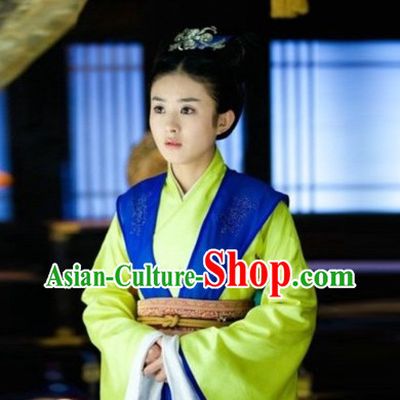 Tang Dynasty Lv Zhen Legend Imperial Palace Maid Costume