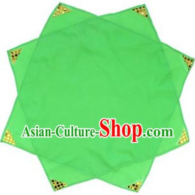 Traditional Chinese Green Dance Handkerchief