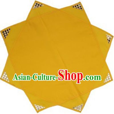Traditional Chinese Yellow Folk Dance Handkerchief