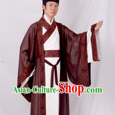 Ancient Chinese Han Dynasty Clothes Complete Set