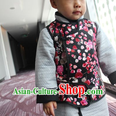 Chinese Classical Long Robe and Jacket for Kids