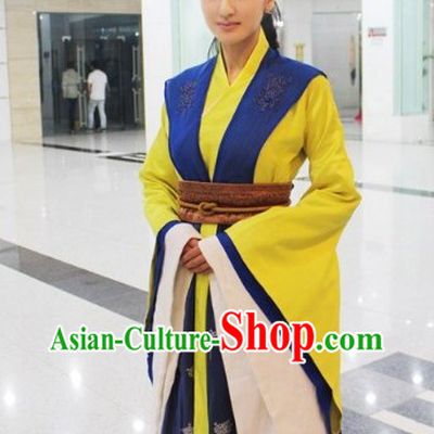 Ancient Chinese Imperial Palace Maid Costumes Complete Set