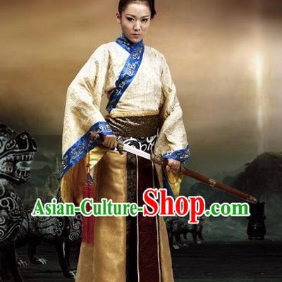 Traditional Ancient Chinese Knight Swordsman Costume for Men or Women