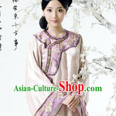 Chinese Manchu Minority Princess Clothing