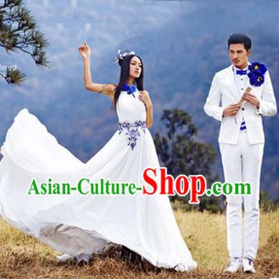 Photography Studio Use Wedding Dresses Clothing for Men and Women