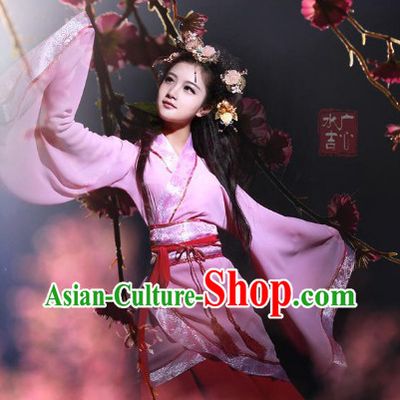 Chinese Classical Dancing Guzhuang Hanfu Outfit for Women