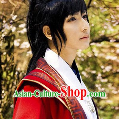 Ancient Chinese Knight Warrior Wig for Men