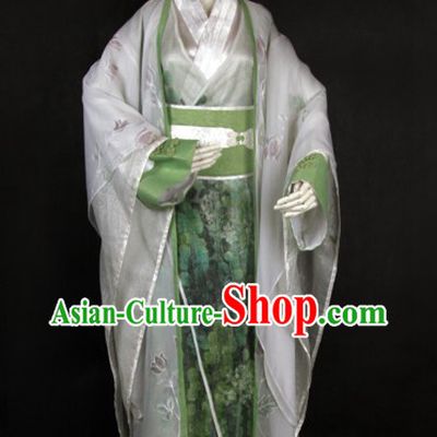 Ancient Chinese Kung Fu Master Costume for Men
