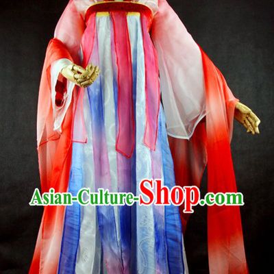 Ancient Chinese Tang Dynasty High Waist Ruqun Clothing for Women