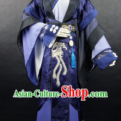 Ancient Chinese Legend Gong Fu Sifu Outfit for Men
