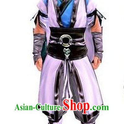 Ancient Chinese Taoist Disciple School Uniform Outfit for Men