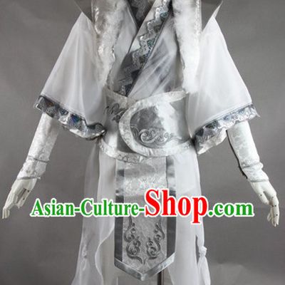 Ancient Chinese Swordsman Costumes Complete Set for Kids