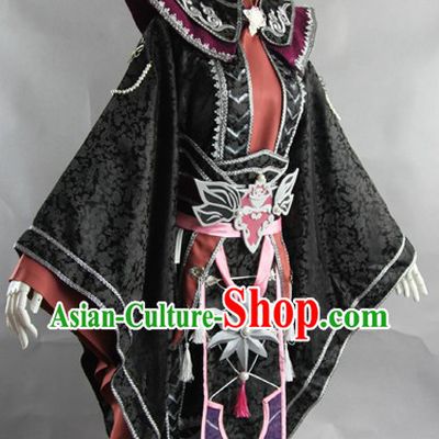 Traditional Ancient Chinese Kung Fu Teacher Costume Complete Set
