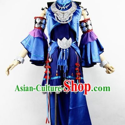 Traditional Ancient Chinese Xian Jian Qi TVB Drama Yuan Princess Costumes for Women