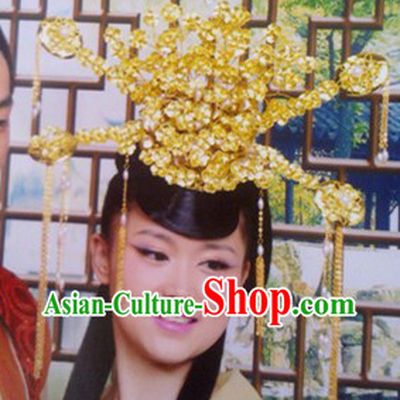 Chinese Ancient Wedding Marriage Headwear for Brides