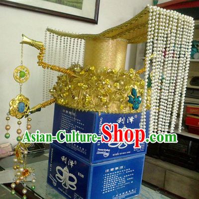 Chinese Ancient Tang Dynasty Female Emperor Wu Zetian Crown