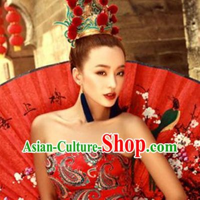 Traditional Chinese Rose Crown