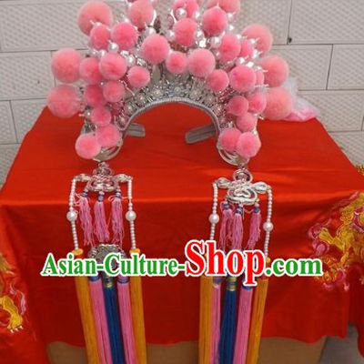 Pink Balls Phoenix Coronet for Women