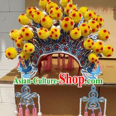 Traditional Chinese Gold Phoenix Coronet for Women