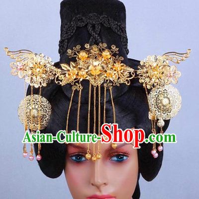 Ancient Chinese Imperial Palace Princess Wig and Hair Accessories
