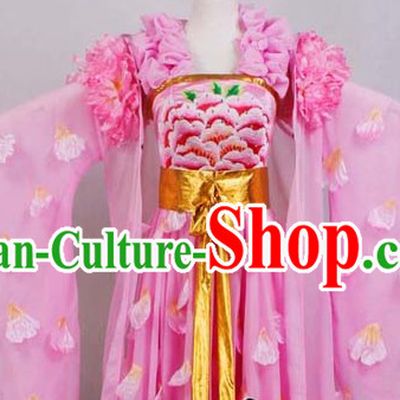 Tang Dynasty Imperial Palace Empress Costumes Complete Set