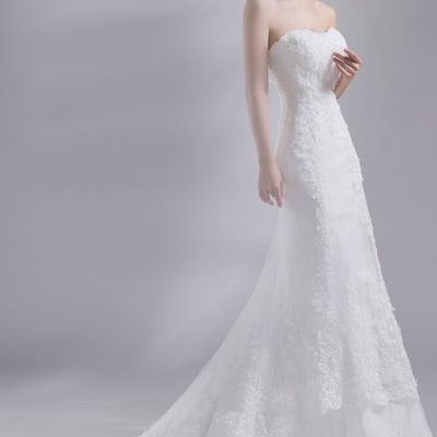Atelier Aimee Trailing Wedding Dress