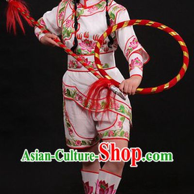 Nezha Divine Warrior in Chinese Mythology Costumes Complete Set