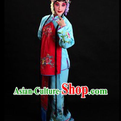 Traditional Chinese Restaurant Waitress Costumes for Women