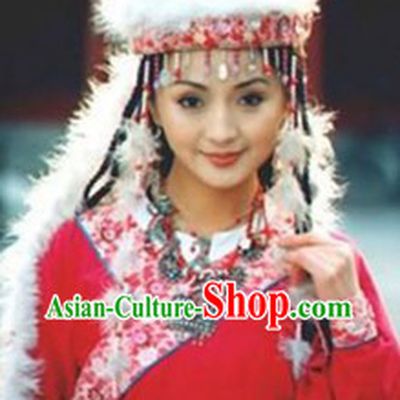 The Return of The Pearl Princess Han Xiang Xiang Fei Costumes and Hat Complete Set