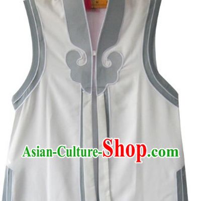 Traditional Chinese Opera White Cloud Jacket