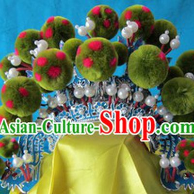 Qi Xing Er Zi Chinese Opera Helmet