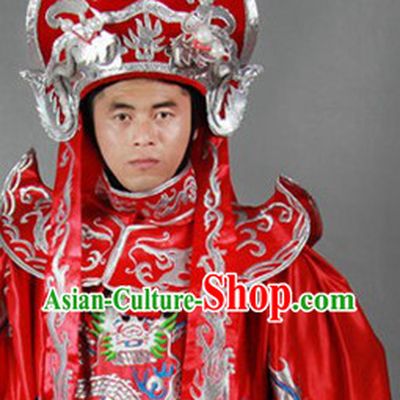 Ancient Chinese Dramatic Art Bian Lian Costumes Pants Belt Hat and 12 Masks Complete Set