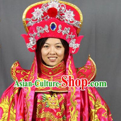 Female Bian Lian Costume Pants Belt Hat and 12 Masks Complete Set