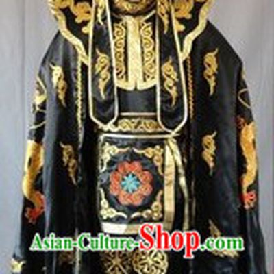 Bian Lian Face Changing Costume Pants Belt Hat and 10 Masks Complete Set for Men