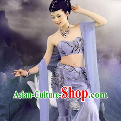 Dunhuang Imperial Palace Ribbon Dancing Costumes for Dancers