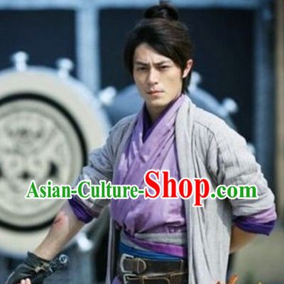 Ancient Chinese Xiao Ao Jiang Hu Linghu Chong Swordman Costume