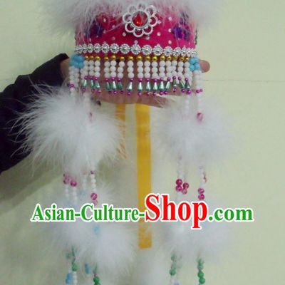 Traditional Chinese Mongolian Hat for Women