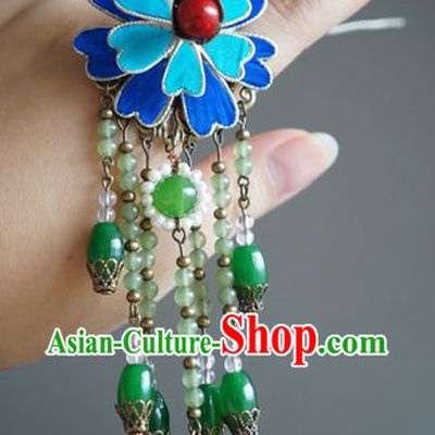 Traditional Chinese Miao Silver Hairpin for Women
