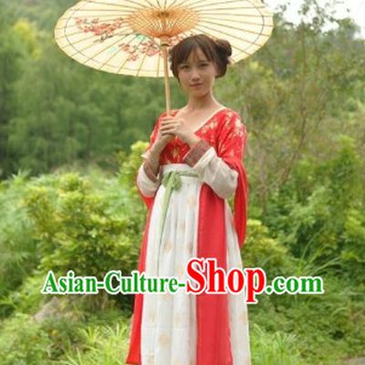 Traditional Chinese Tang Dynasty Clothes Outfit Skirt for Girls