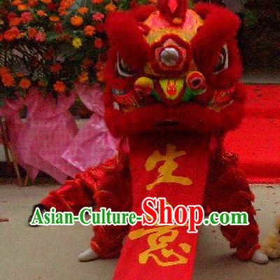 Professional Competition and Performance Lion Dance Costumes Complete Set