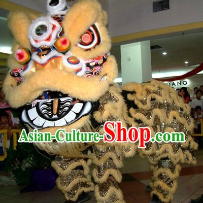 Professional Fut San Lion Dance Costumes Complete Set for Adults