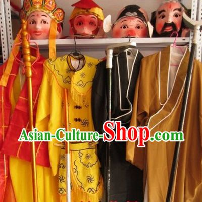 Journey to the West Chinese Festival Celebration Parade Performance Costumes Four Complete Sets