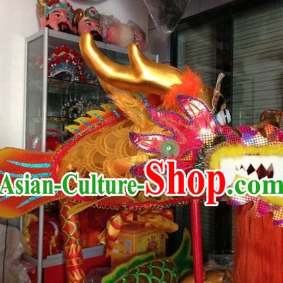 Traditional Chinese Performance and Parade Handmade Dragon Fish Prop Set